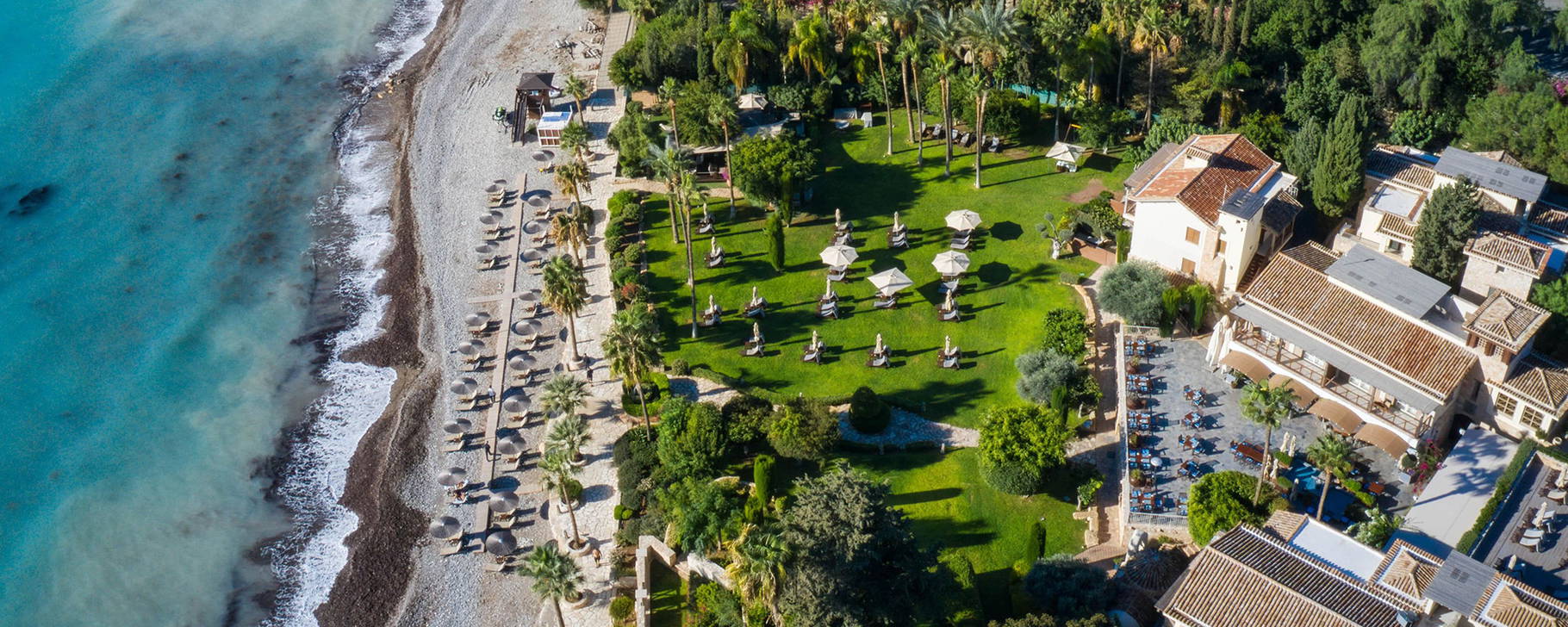 Garten und Strand - Columbia Beach Resort