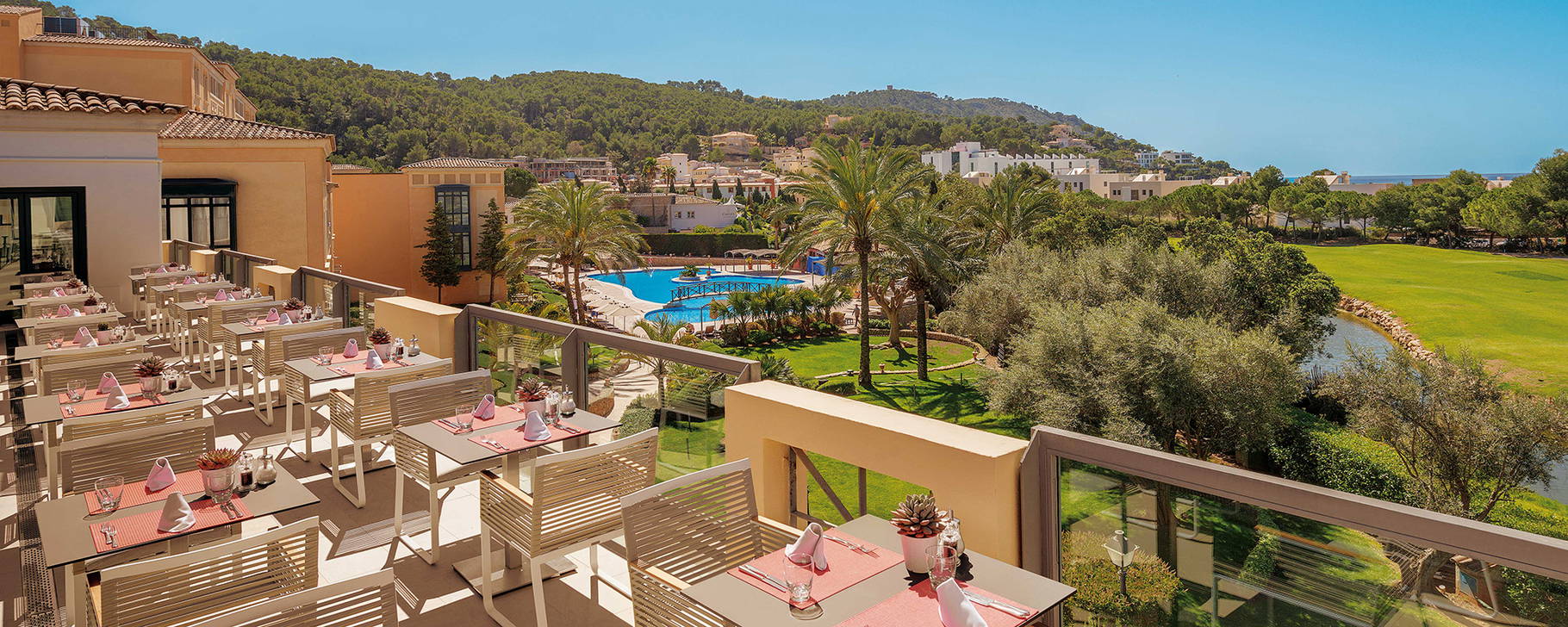 Restaurant Terrasse - THE CAMP DE MAR Hotel & Resort
