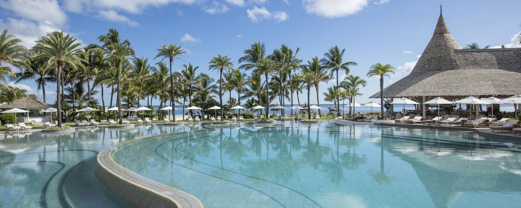 Hauptpool - LUX Belle Mare