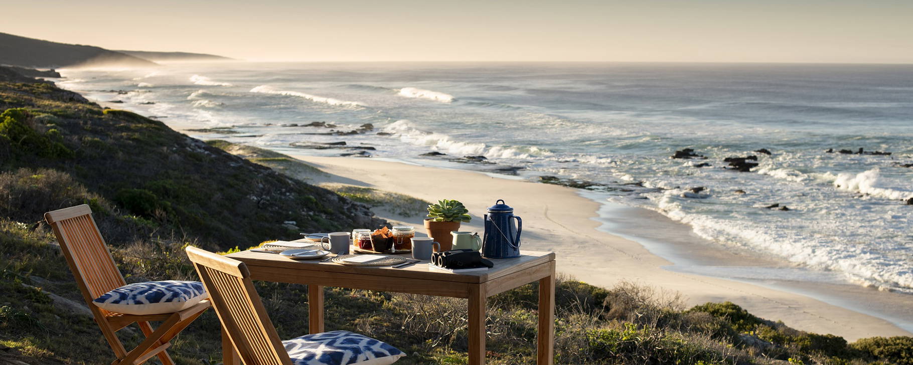Frühstück - Lekkerwater Beach Lodge at De Hoop