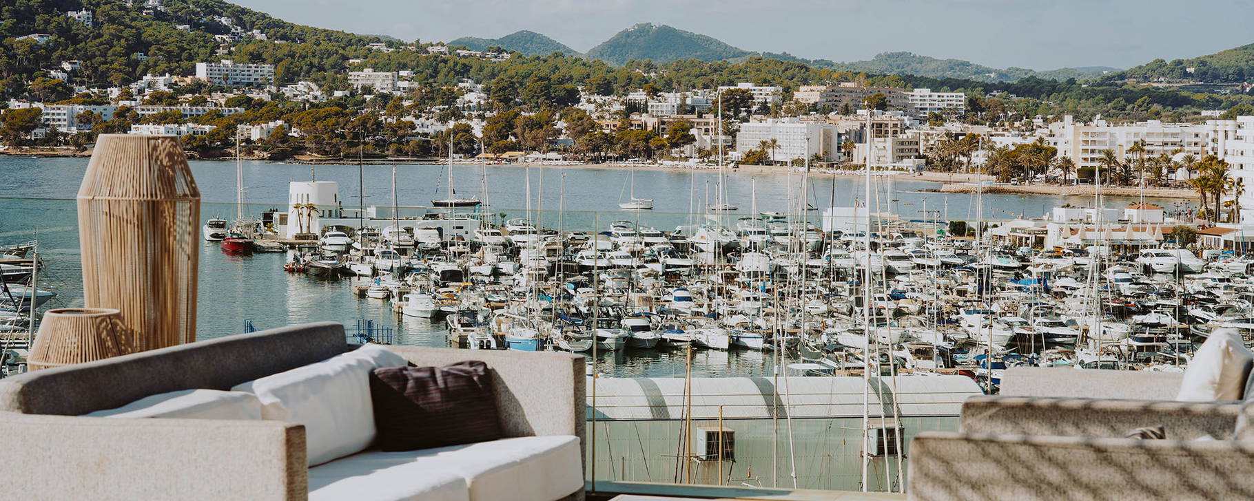 Aufenthaltsbereich auf der Dachterrasse - Aguas de Ibiza