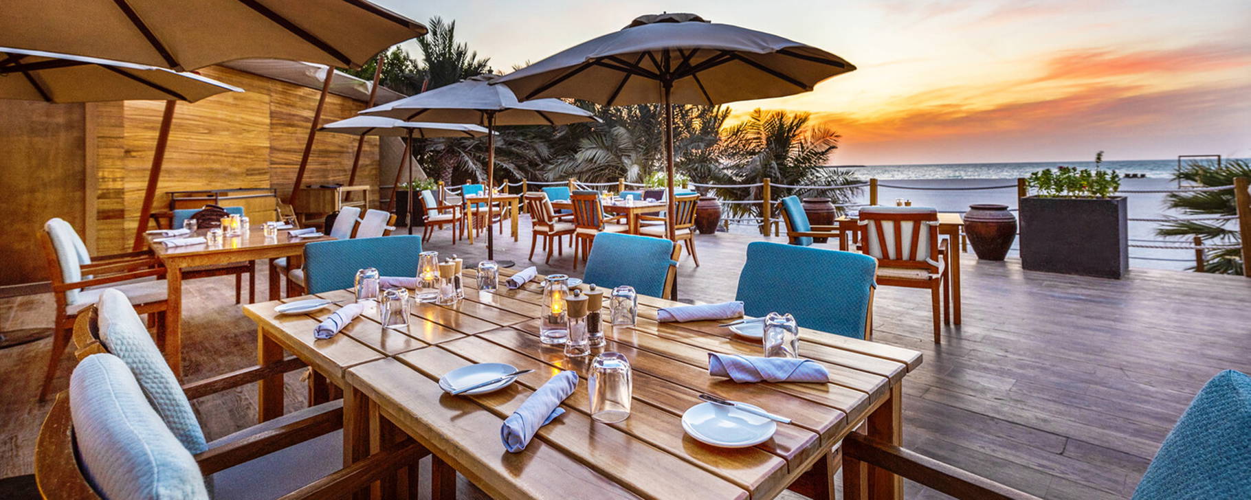 Restaurant - The Ritz-Carlton Ras Al Khaimah, Al Hamra Beach