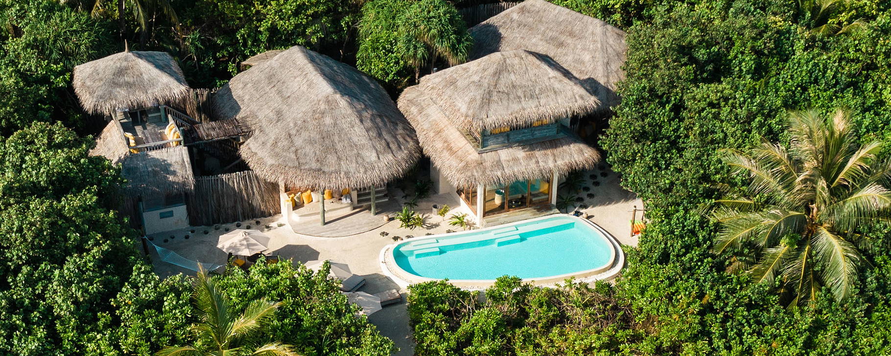 Two-Bedroom Lagoon Beach Villa with Pool - Six Senses Laamu