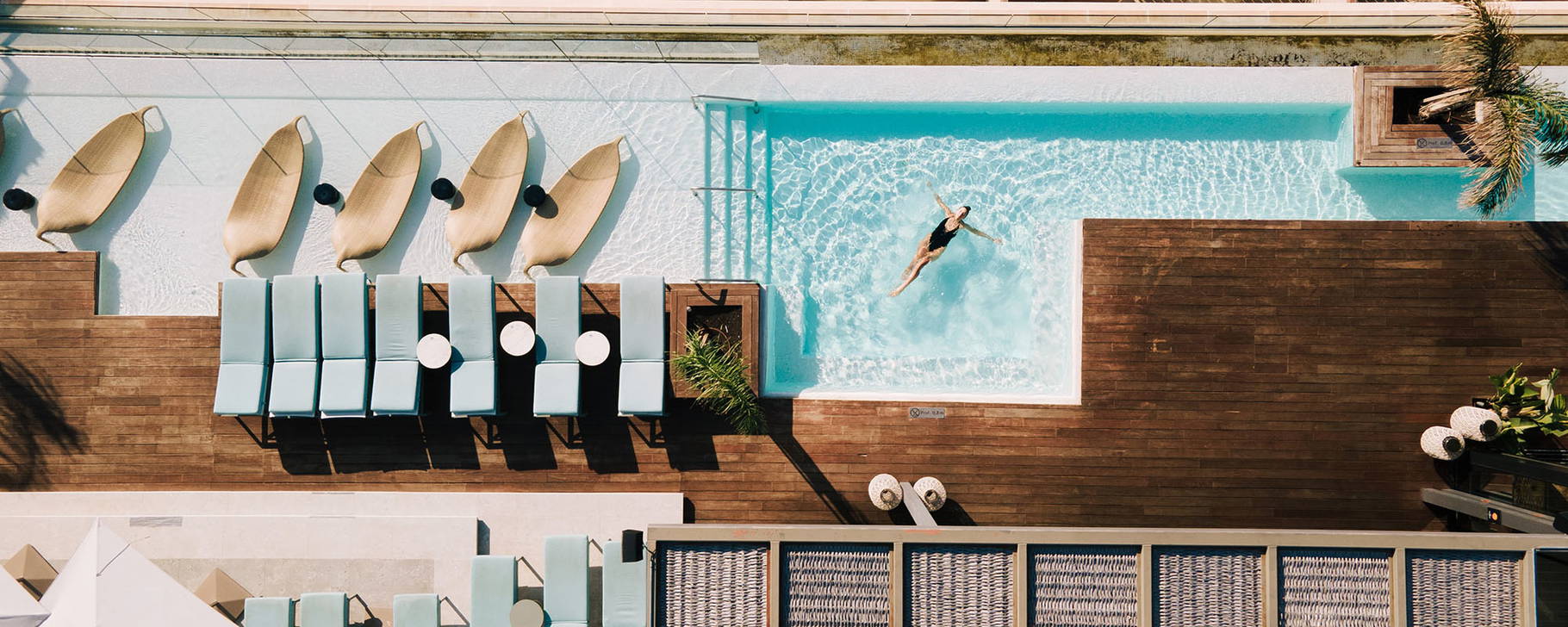 Pool auf der Dachterrasse - Aguas de Ibiza