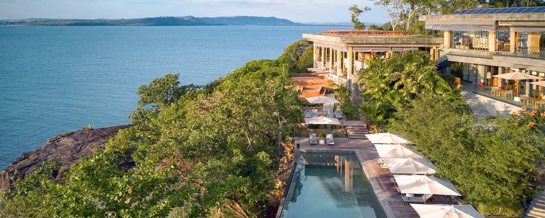 Hauptpool - Six Senses Krabey Island