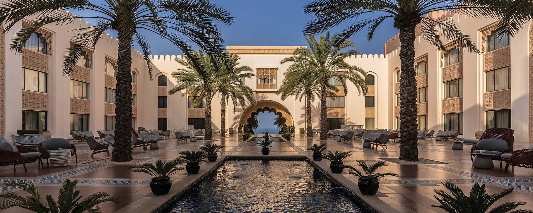 Innenhof - Shangri-La Al Husn, Muscat