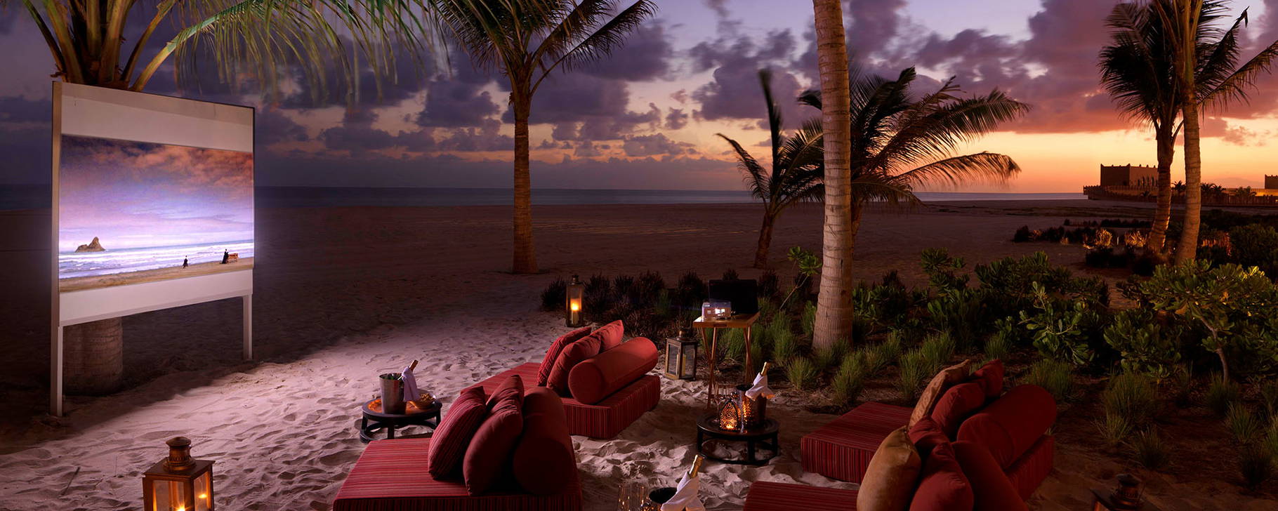 Freiluft-Kino - Al Baleed Resort Salalah by Anantara