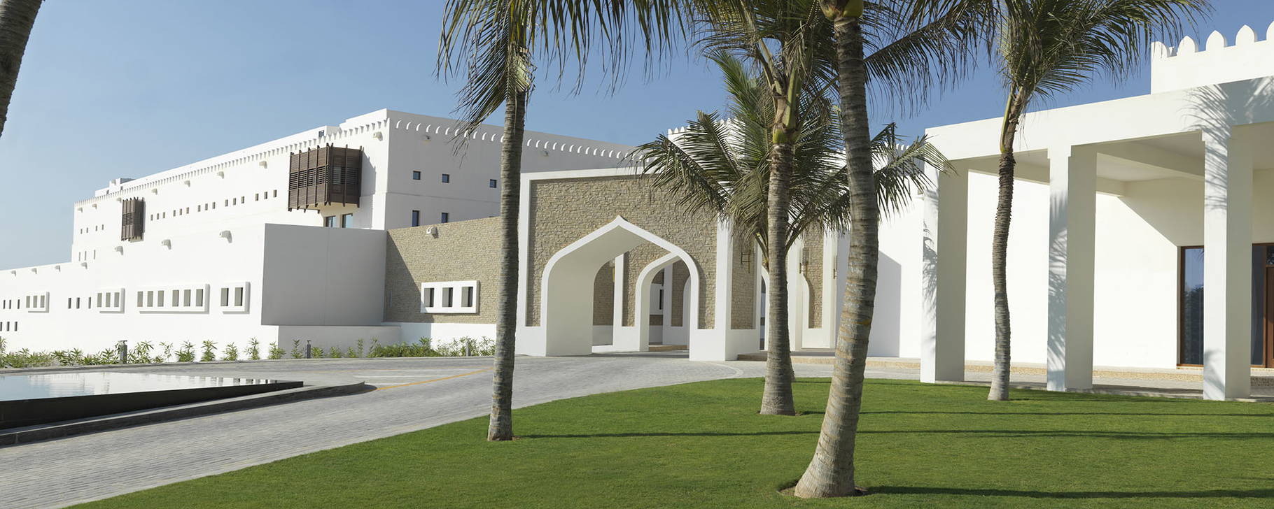Eingang - Al Baleed Resort Salalah by Anantara