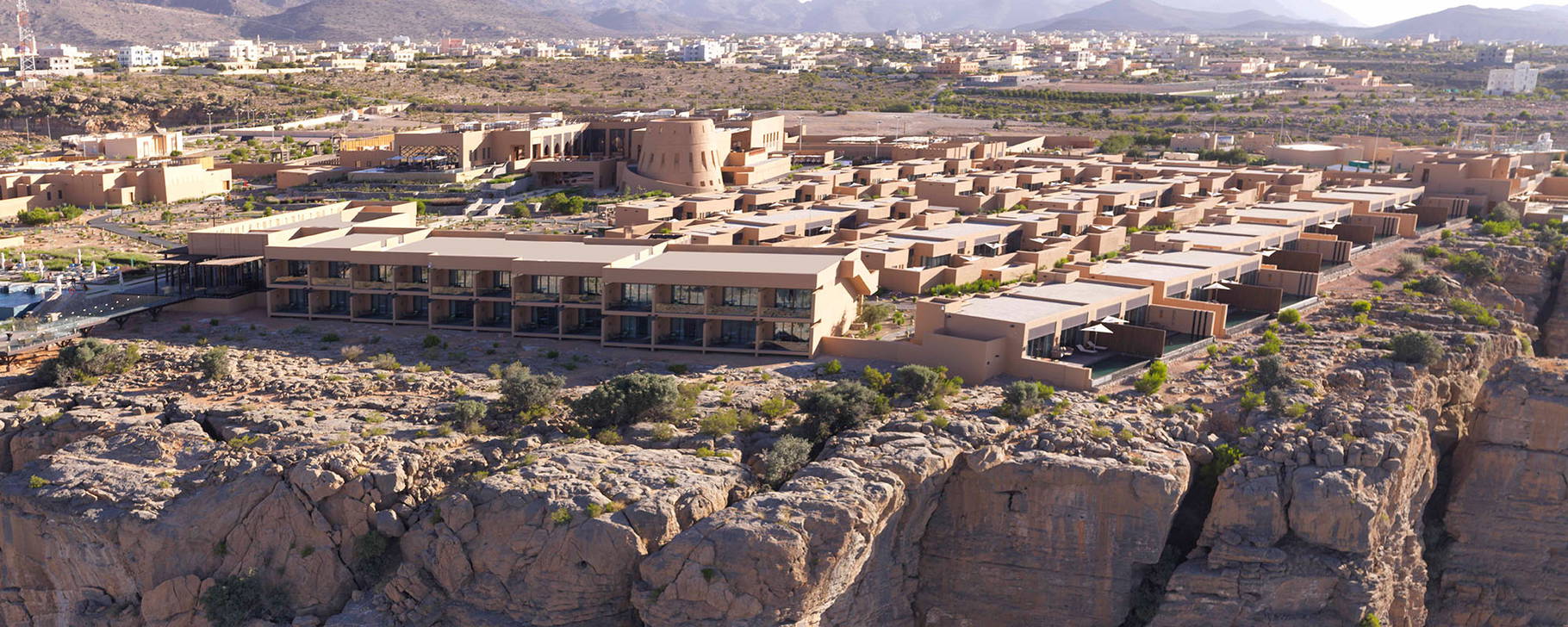 Hotelanlage im Gebirge - Anantara Al Jabal Al Akhdar Resort