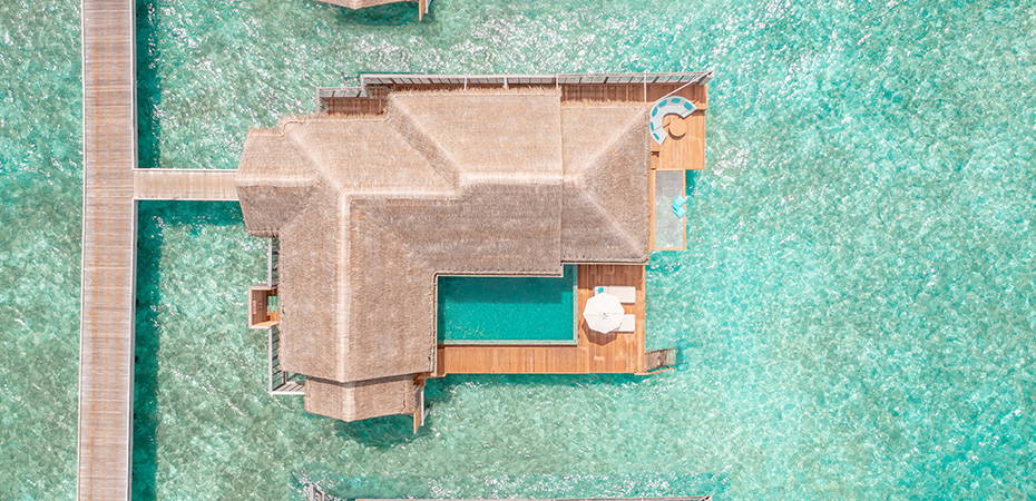 Sunset Over Water Pool Villa - Anantara Kihavah Maldives Villas