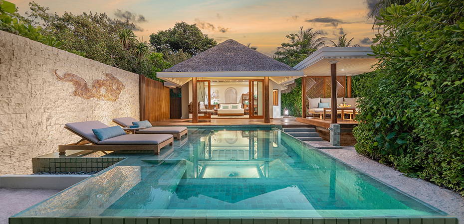 Sunset Beach Pool Villa - Anantara Kihavah Maldives Villas