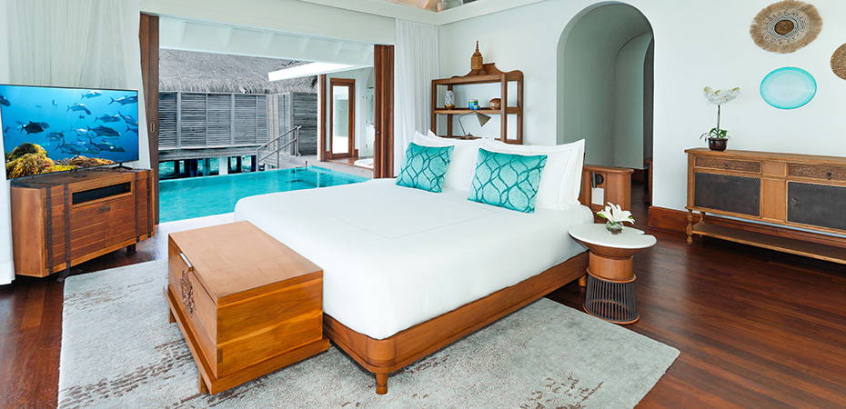 Sunset Over Water Pool Villa - Anantara Kihavah Maldives Villas