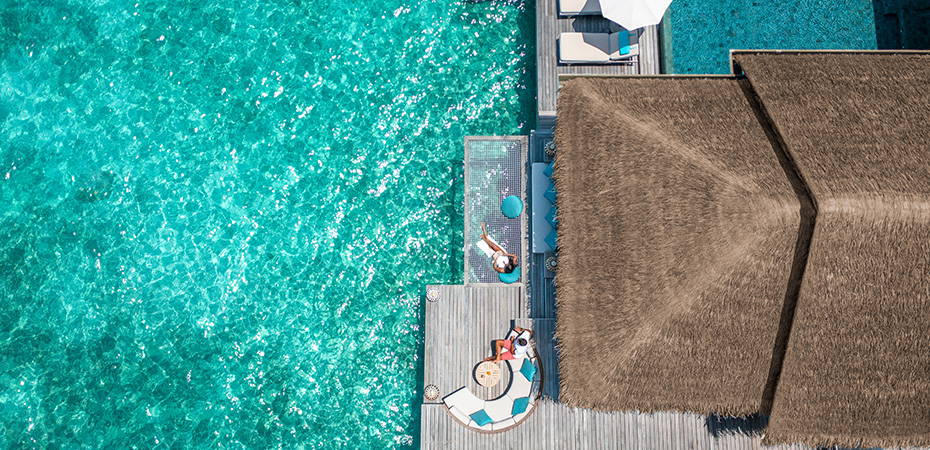 Sunset Over Water Pool Villa - Anantara Kihavah Maldives Villas