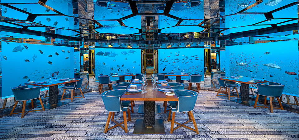 Sea Restaurant - Anantara Kihavah Maldives Villas