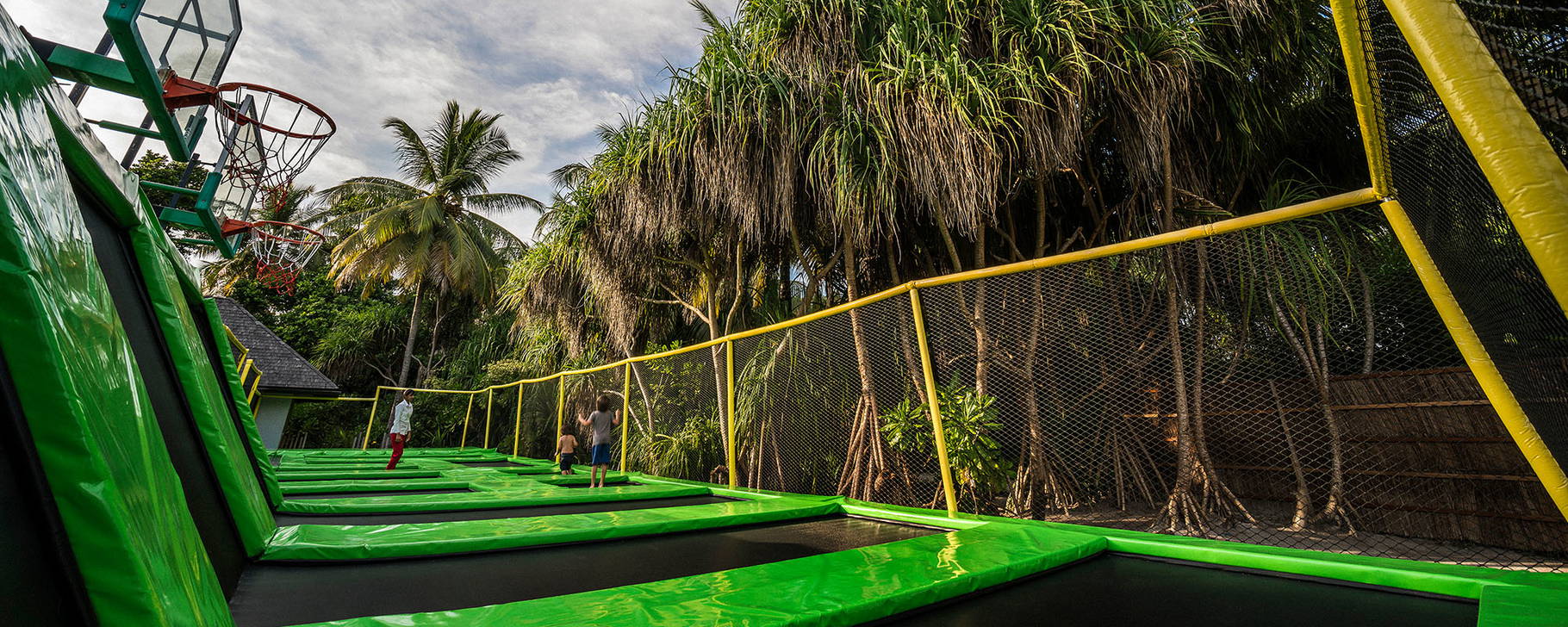 Trampolinpark - Anantara Kihavah Maldives Villas