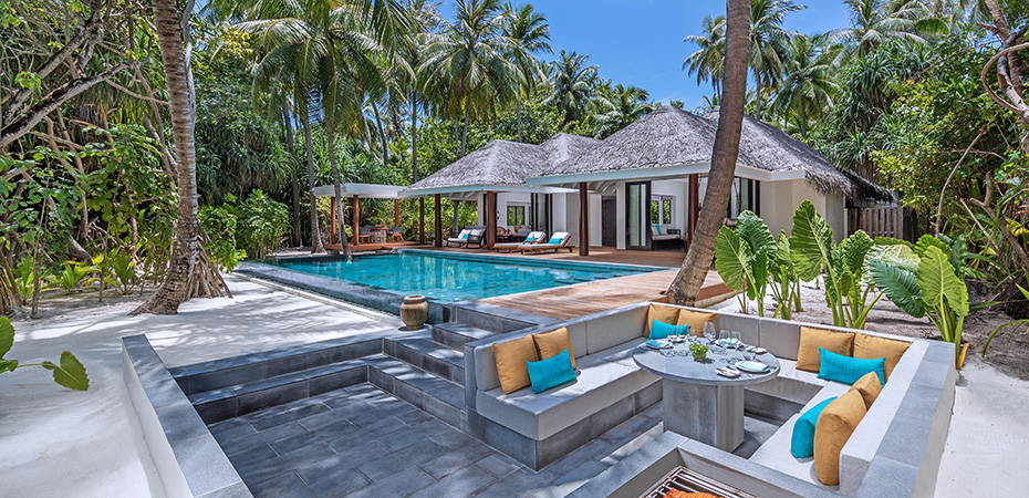 Two Bedroom Family Beach Pool Villa - Anantara Kihavah Maldives Villas