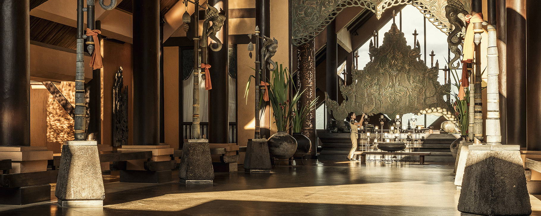 Lobby - Anantara Golden Triangle Elephant Camp & Resort