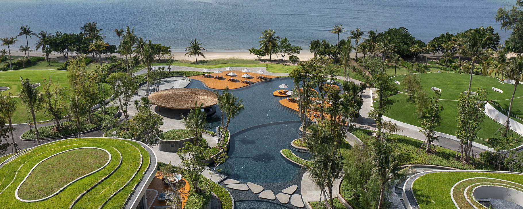 Pool und Strand - Anantara Koh Yao Yai Resort & Villas