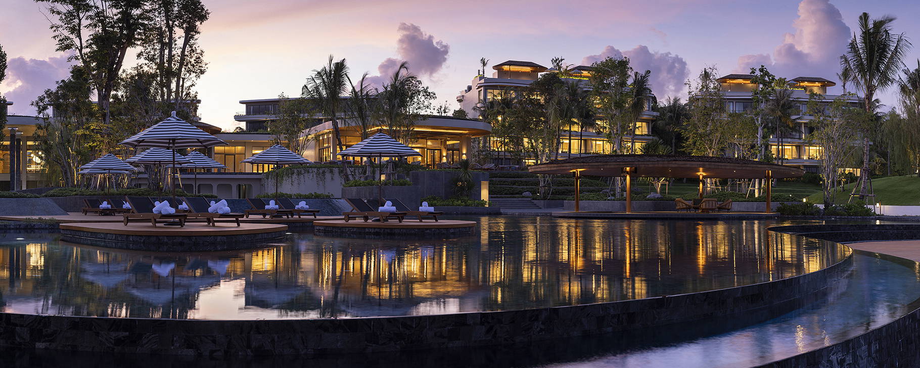 Pool Abends - Anantara Koh Yao Yai Resort & Villas