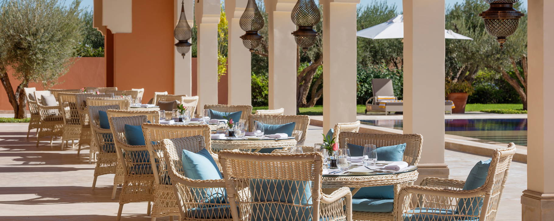 Azur Restaurant - The Oberoi, Marrakech