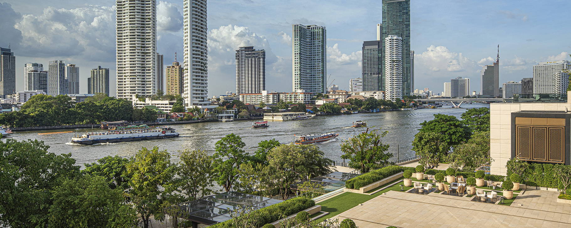 Aussicht - Bangkok at Chao Phraya River