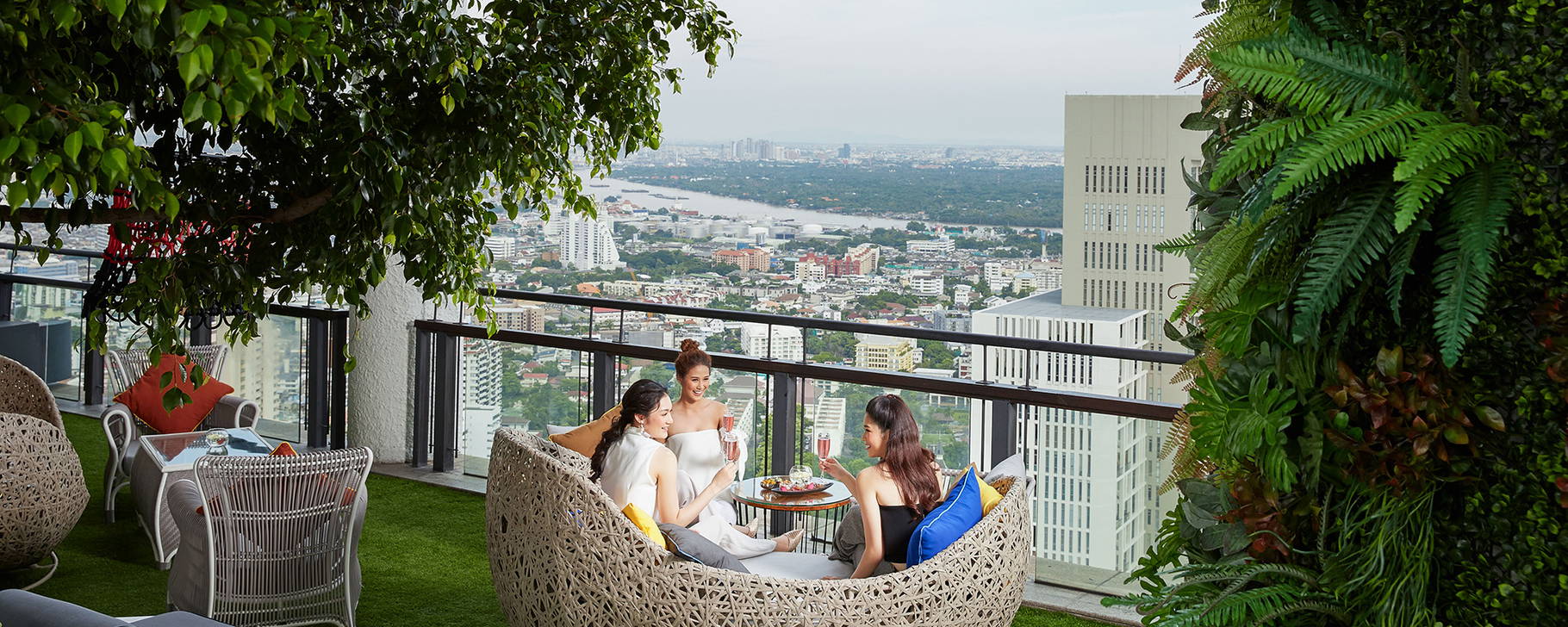 Saffron Sky Garden - Banyan Tree Bangkok