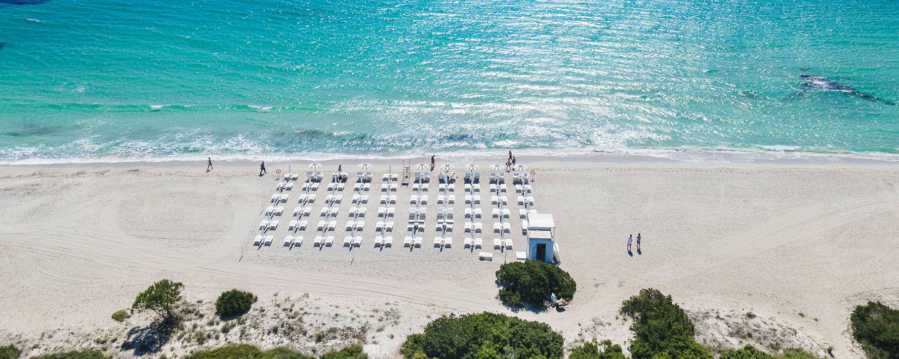 Strandanlage - Baglioni Resort Sardinia