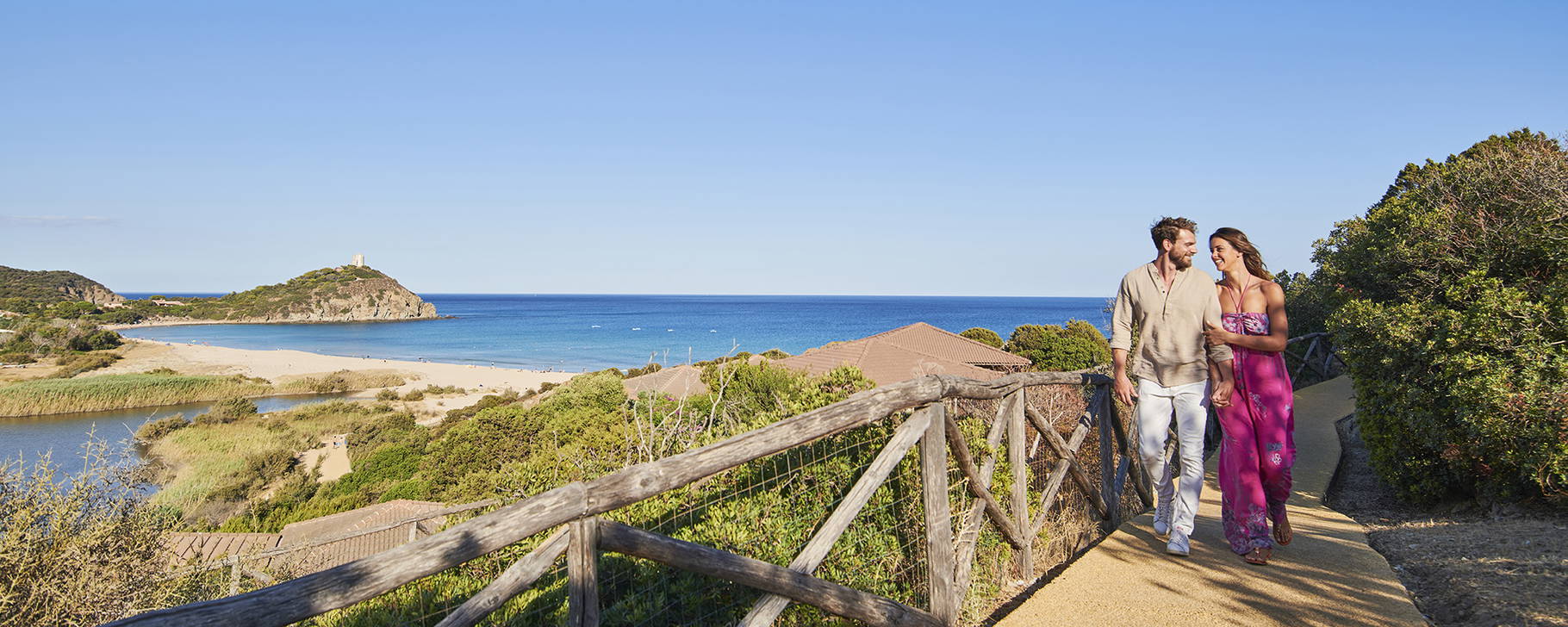 Anlage - Baia di Chia Resort, Curio Collection by Hilton