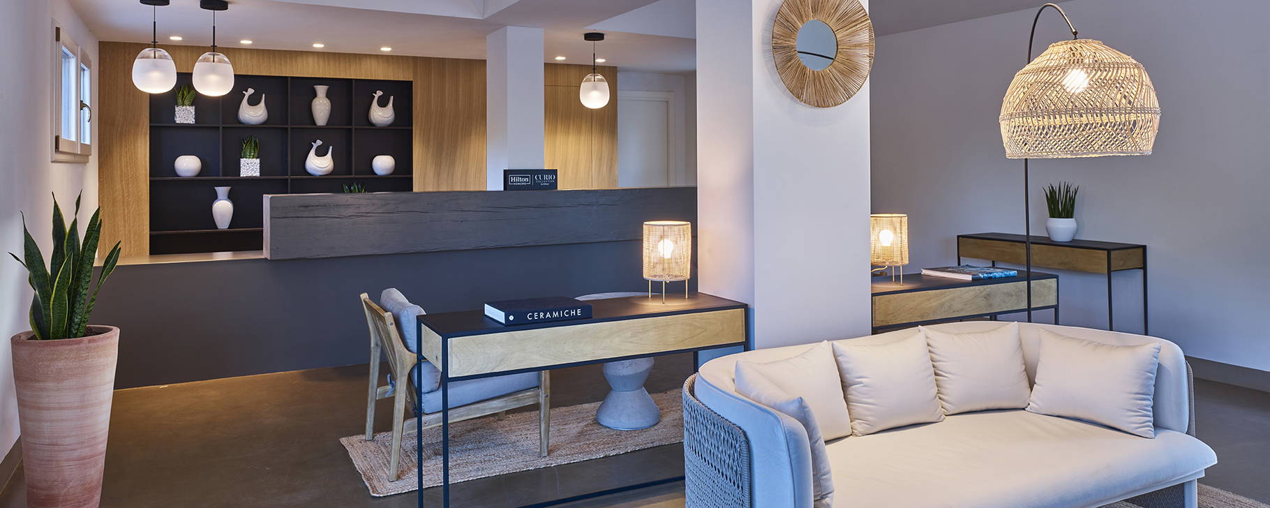 Lobby - Baia di Chia Resort, Curio Collection by Hilton