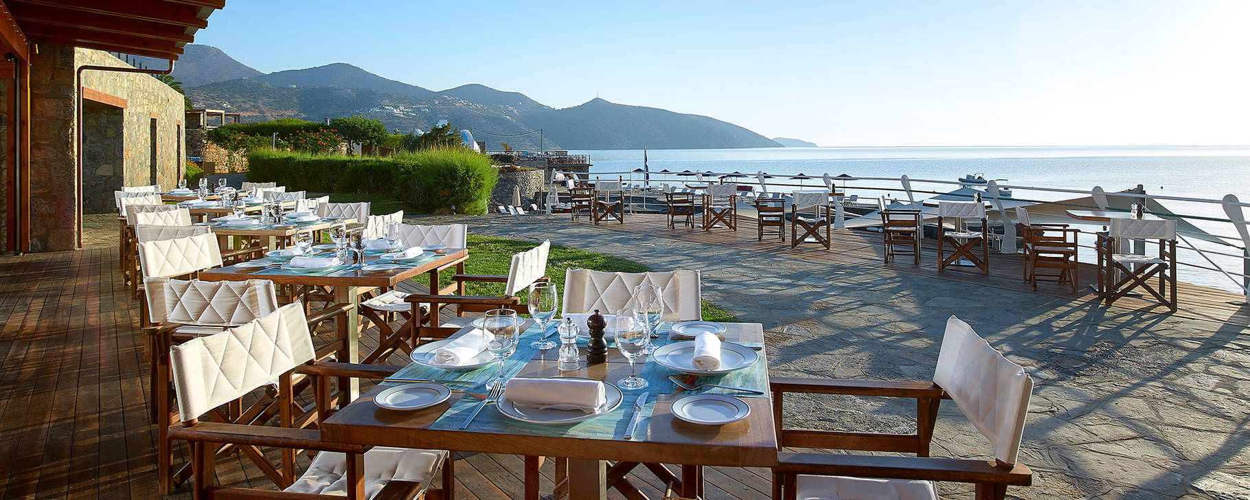 Blue Bay Beachfront Restaurant - St. Nicolas Bay Resort Hotel & Villas