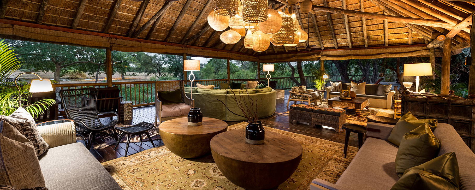 Bush Lodge Safari Deck - Sabi Sabi Private Game Reserve