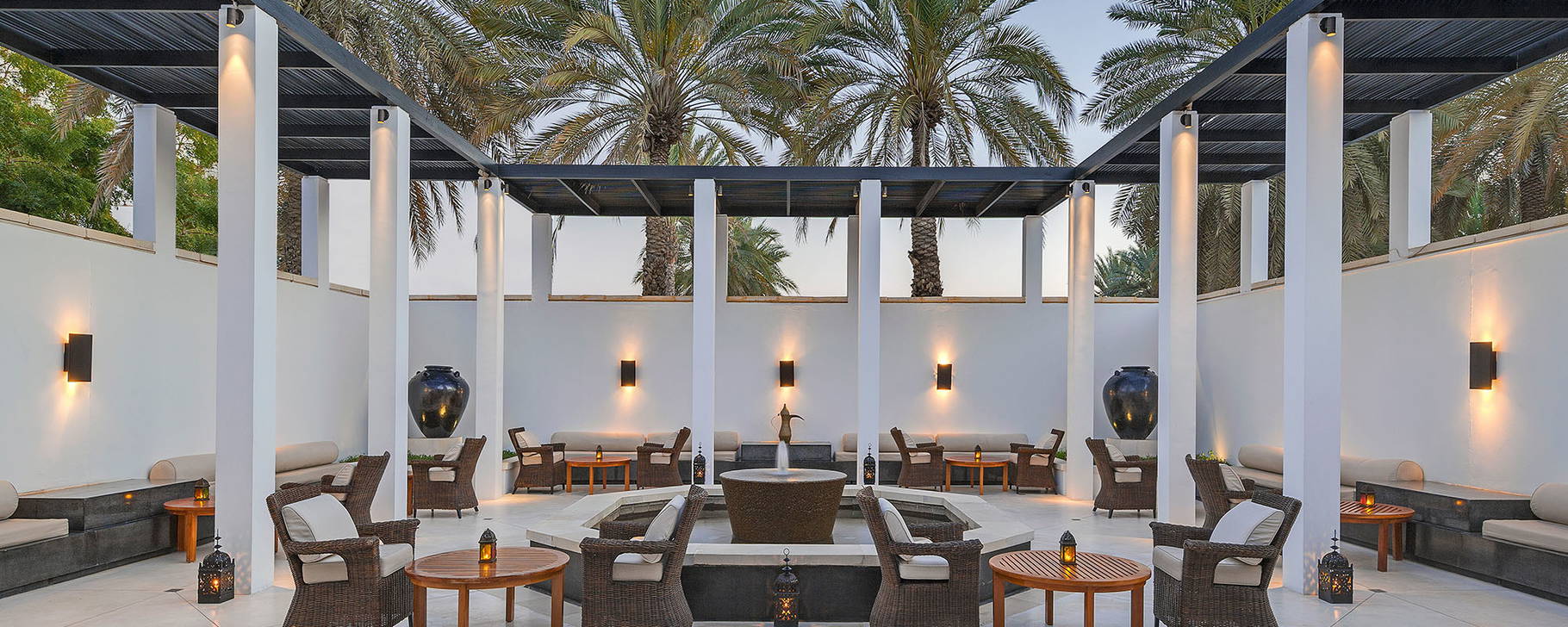 The Shisha Courtyard - The Chedi – Muscat