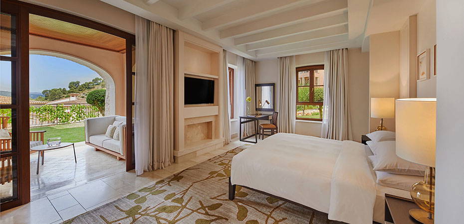Schlafzimmer - Junior Suite Garden View - Cap Vermell Grand Hotel Mallorca