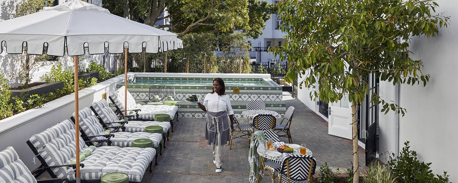Poolbereich - Cape Cadogan Boutique Hotel