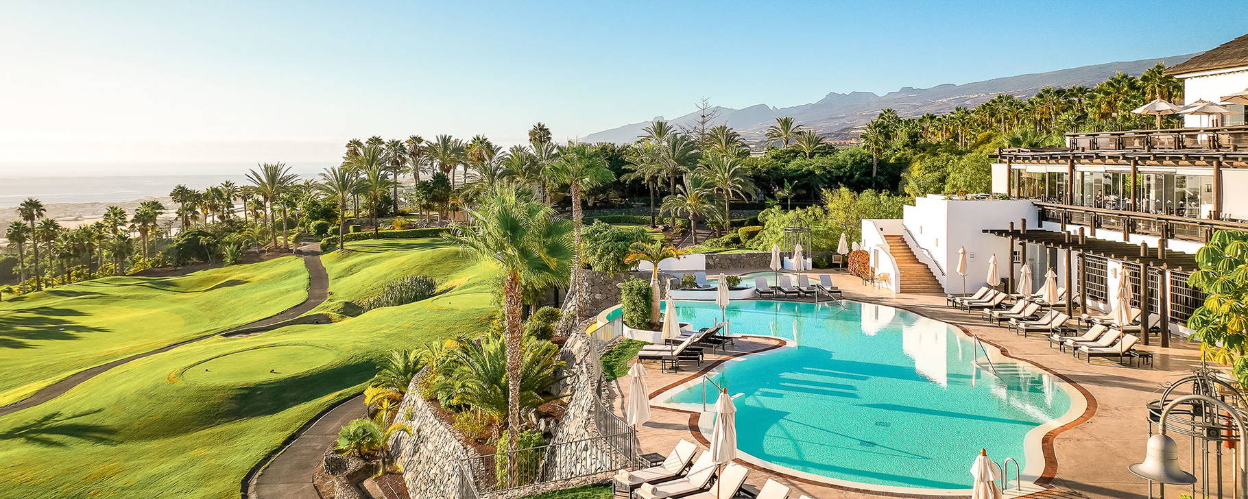 Pool und Golfplatz - Las Terrazas de Abama Suites