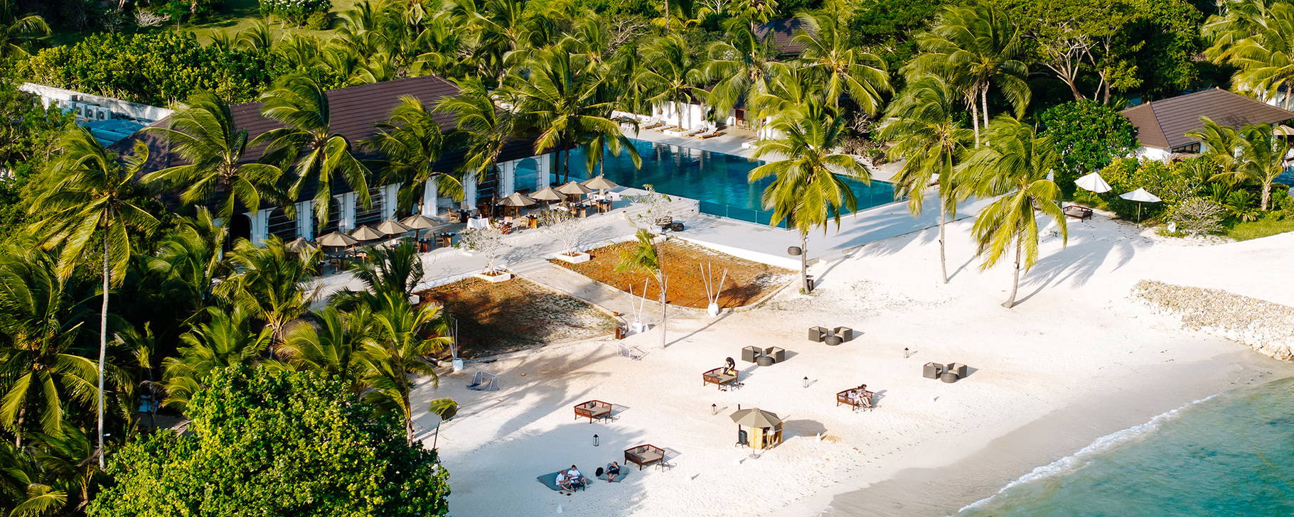 Strandanlage - The Residence Zanzibar