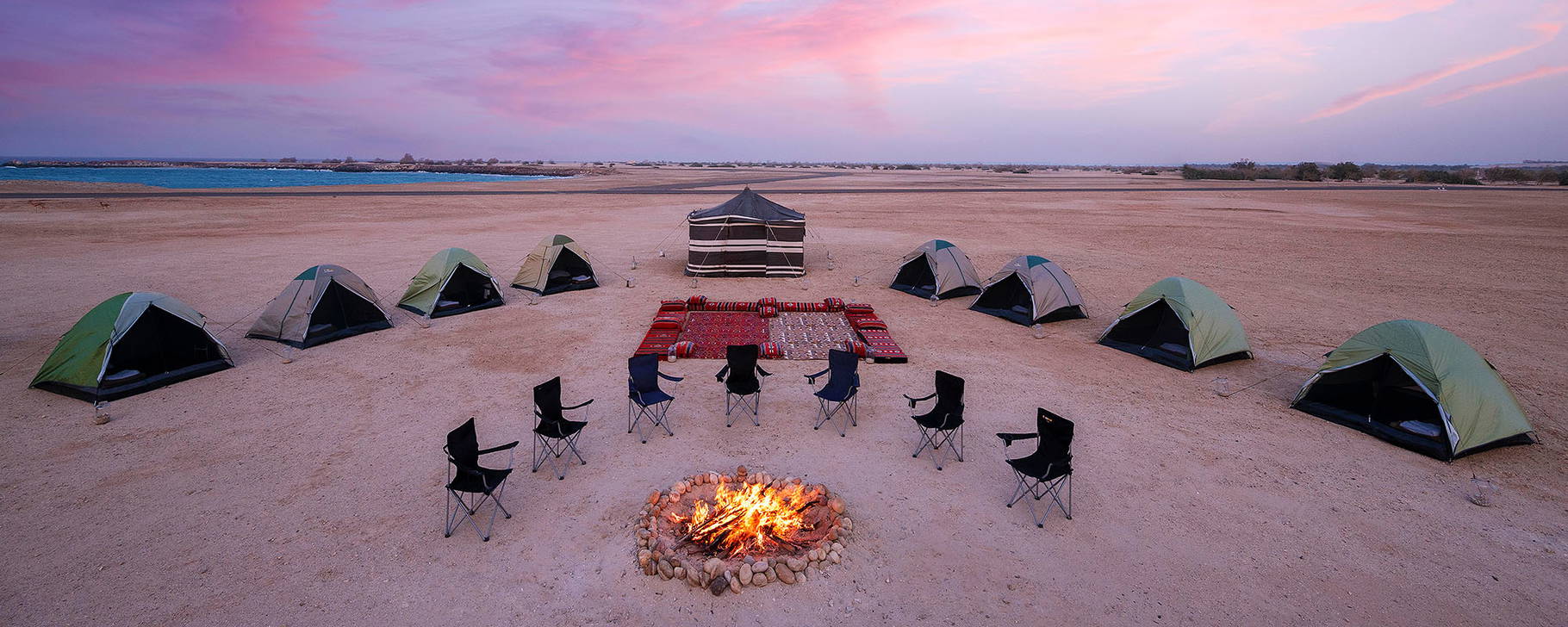 Camping-Ausflug - Anantara Al Yamm Villa Resort