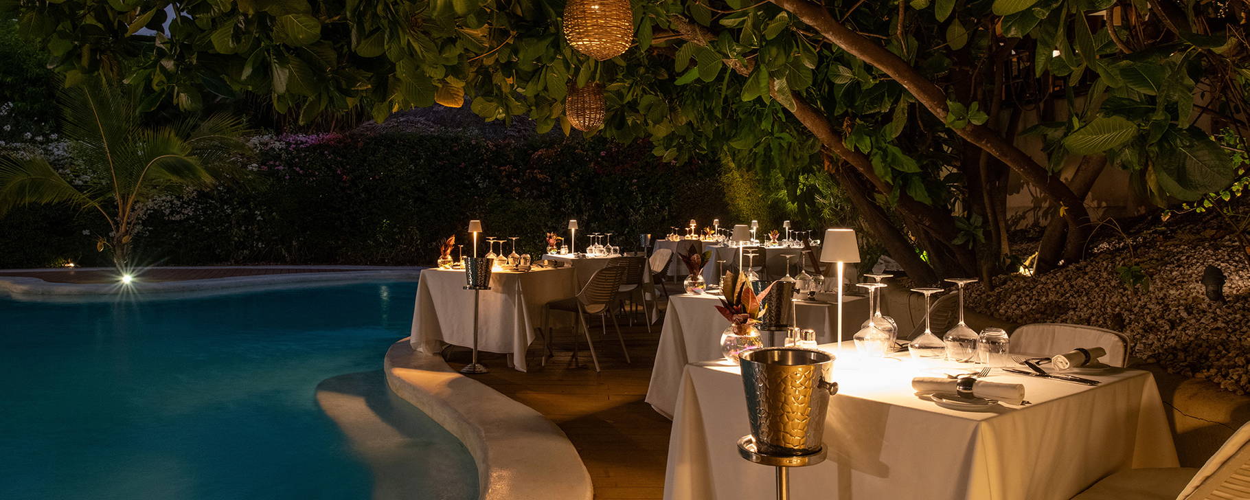 Doors To Zanzibar Restaurant - White Sand Luxury Villas & Spa