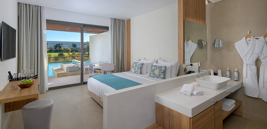 Double Room Private Pool Garden View - Gennadi Grand Resort
