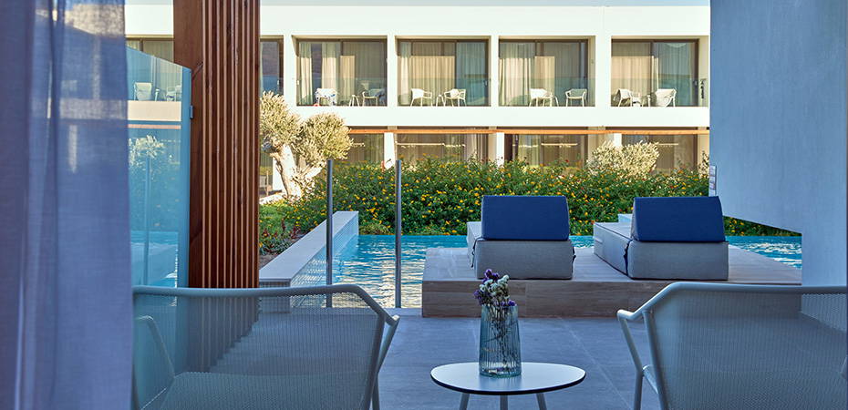 Double Room Private Pool Garden View - Gennadi Grand Resort