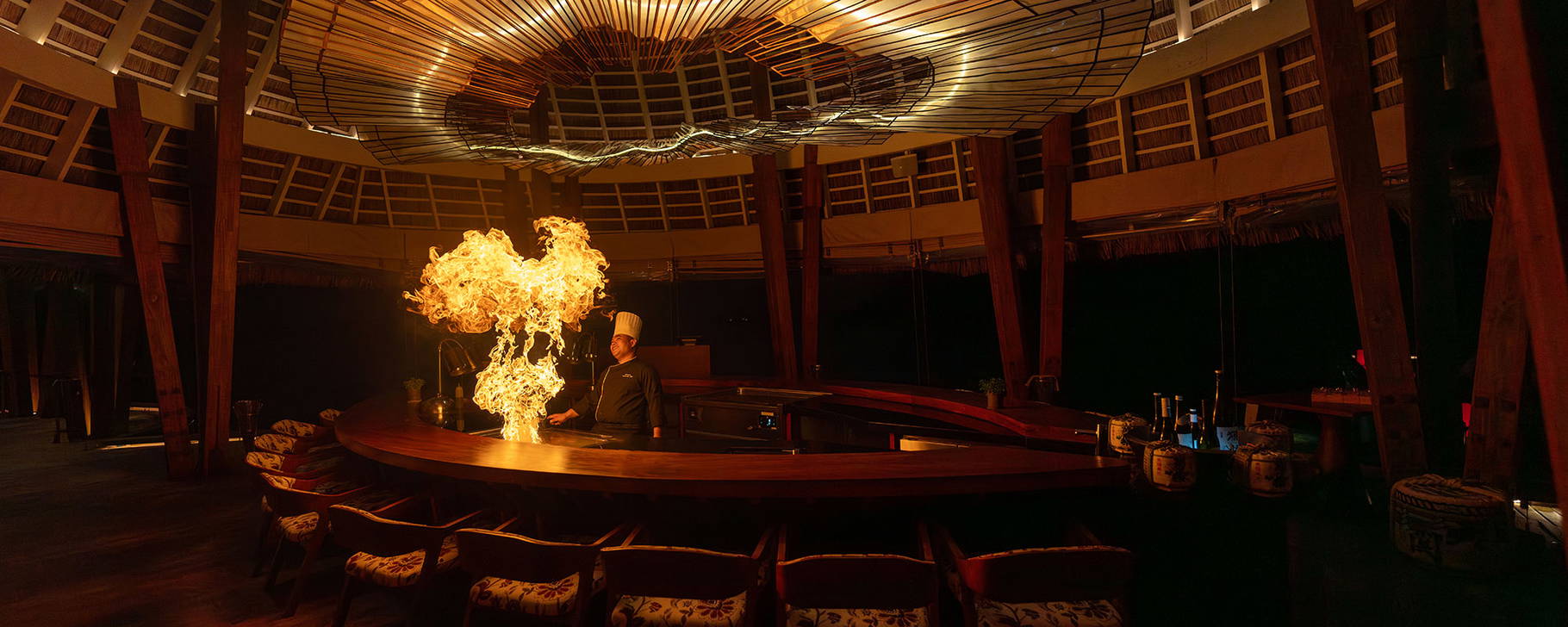 Fire - Anantara Kihavah Maldives Villas