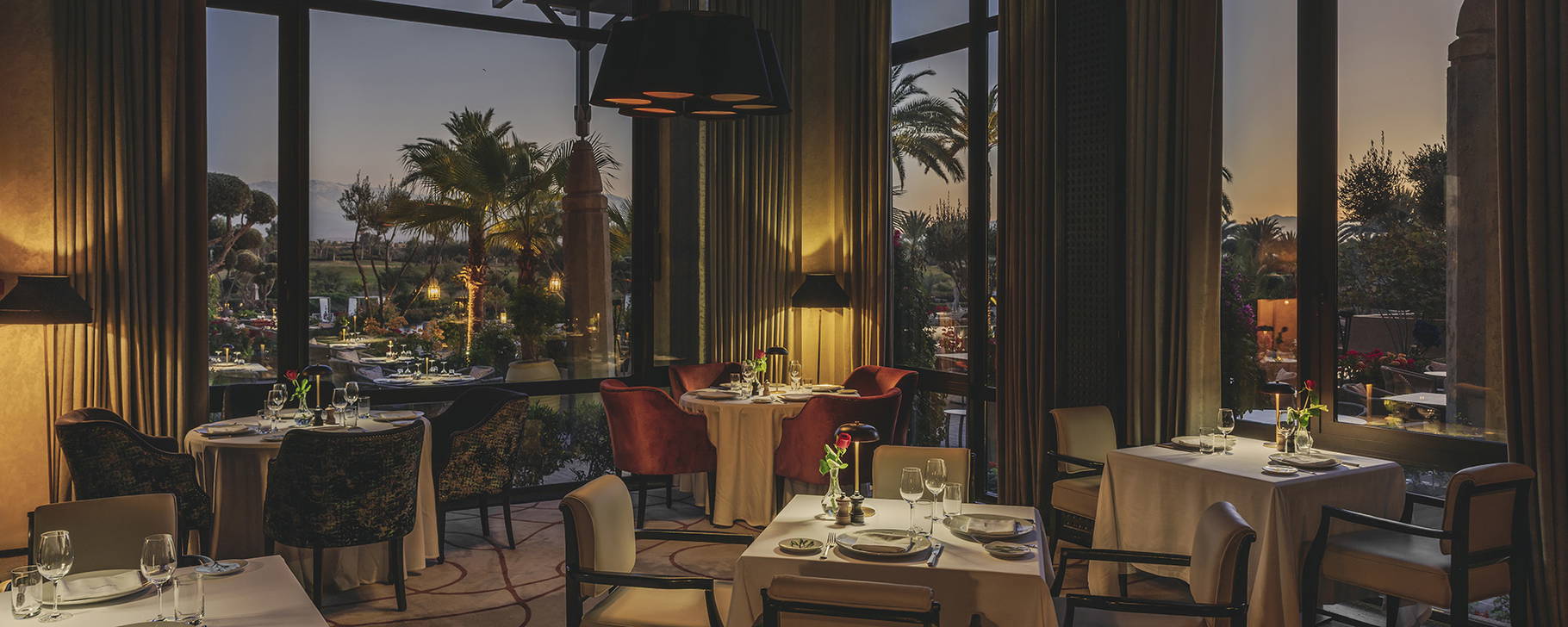 Capricci Restaurant - Fairmont Royal Palm Marrakech