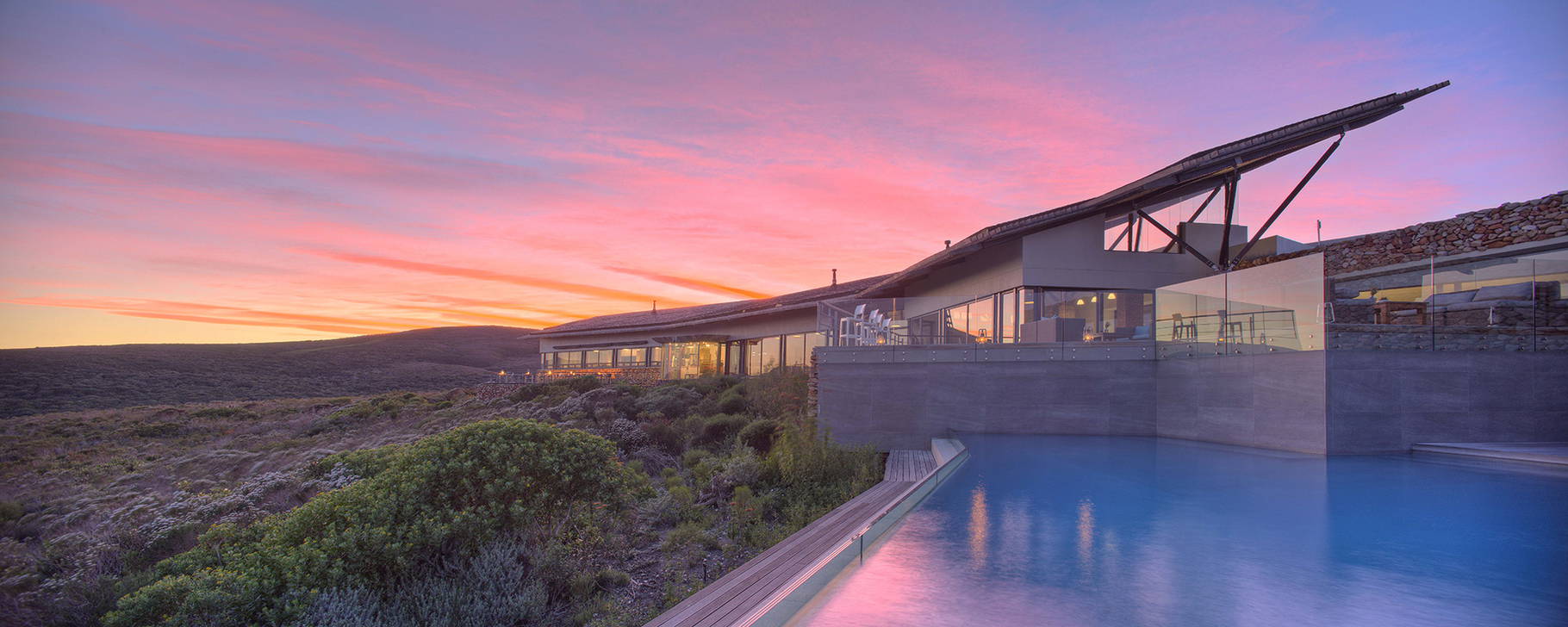 Forest Lodge Pool - Grootbos Private Nature Reserve