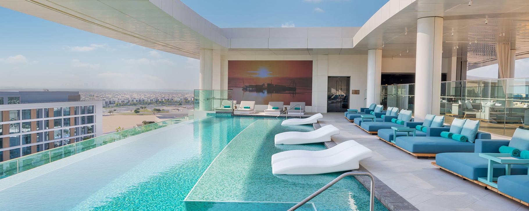 The Overlook Pool - The WB Abu Dhabi, Curio Collection by Hilton