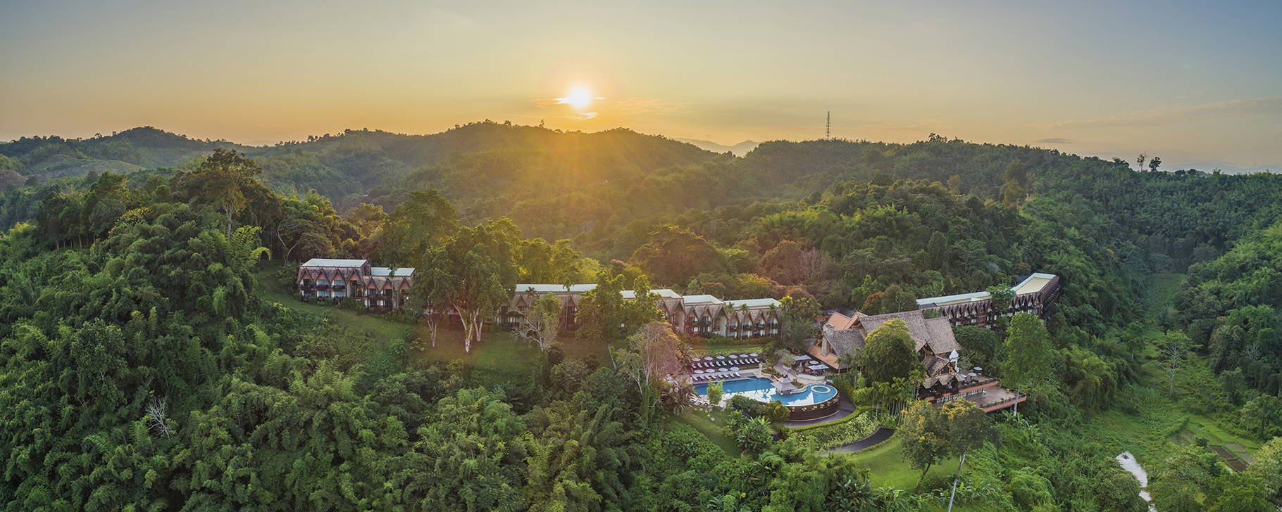 Hotelanlage - Anantara Golden Triangle Elephant Camp & Resort