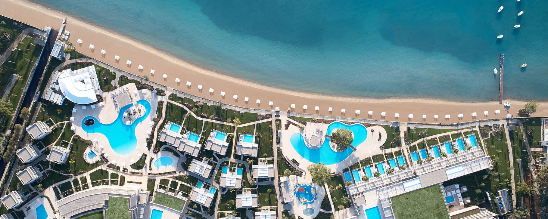 Pool und Strand - Ikos Dassia