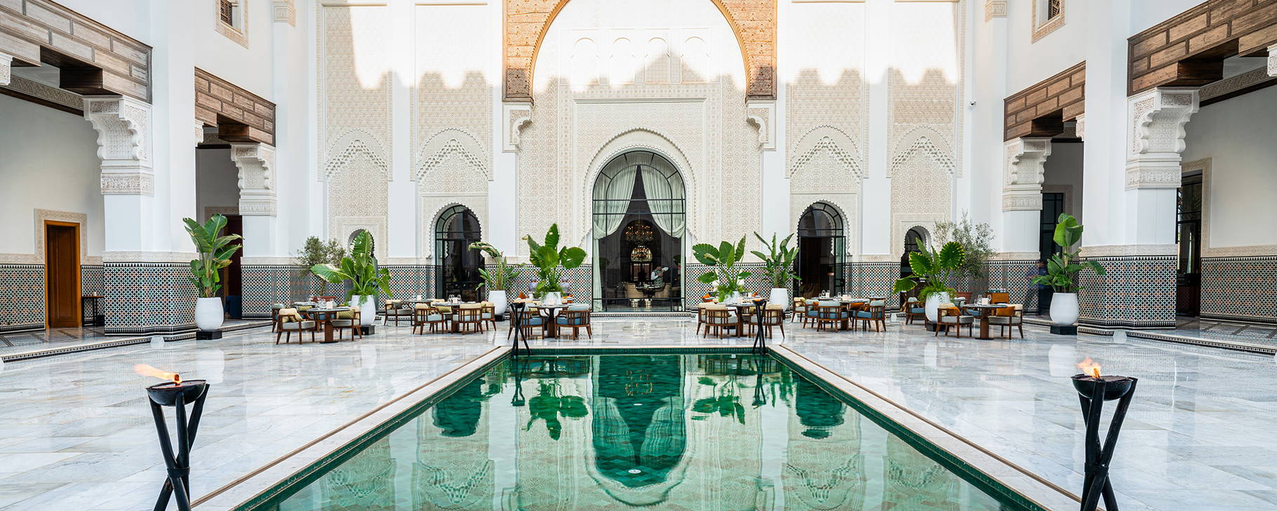 Courtyard - The Oberoi, Marrakech