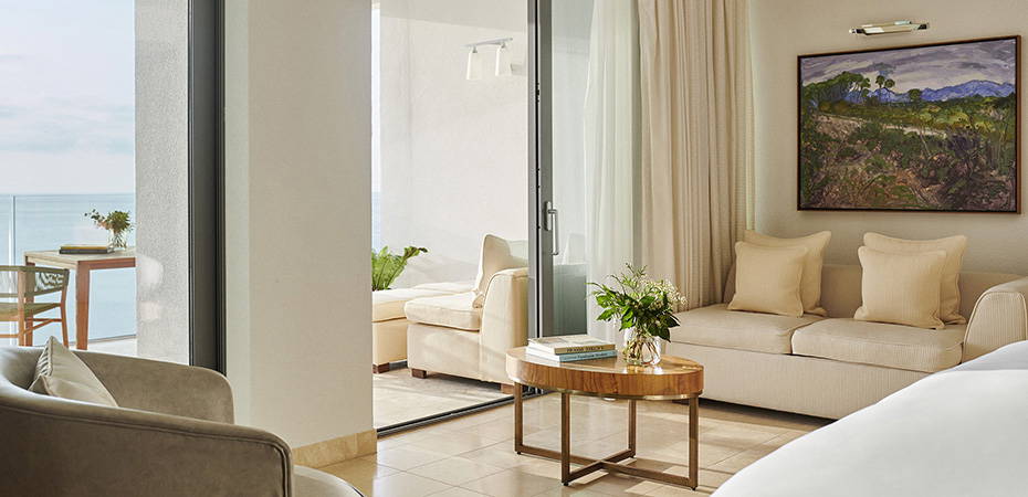 Junior Suite Mediterranean Sea View with Grand Terrace - Jumeirah Mallorca