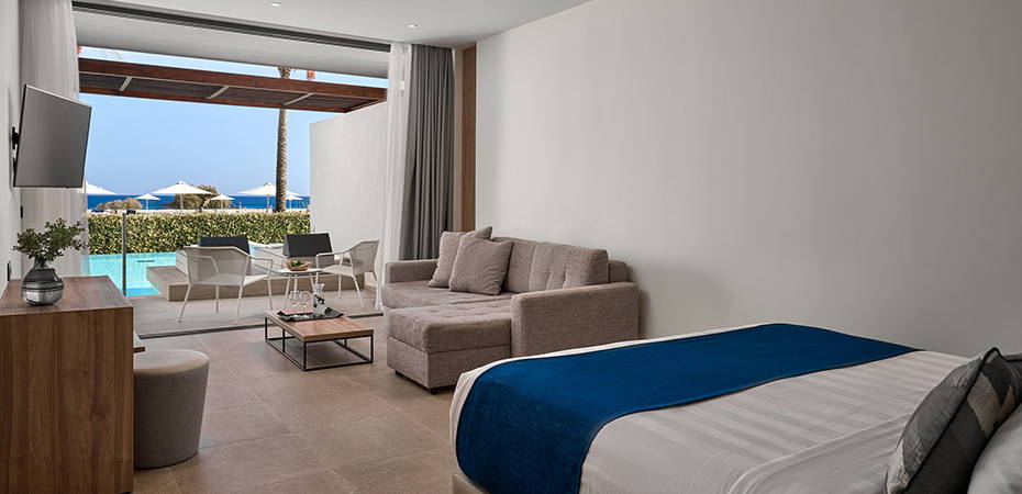 Junior Suite Private Pool Sea View - Gennadi Grand Resort