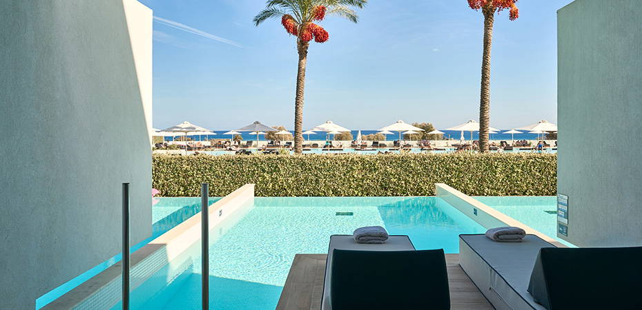 Junior Suite Private Pool Sea View - Gennadi Grand Resort